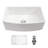 Farmhouse Apron Front Single Bowl Kitchen Sink