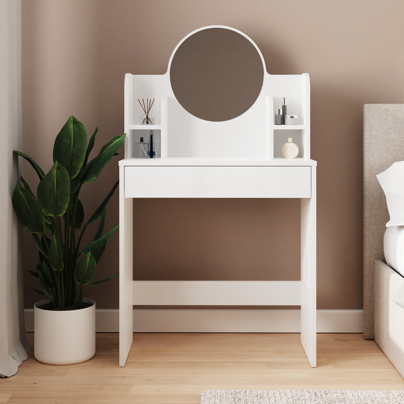 Routhier Dressing Table with Mirror