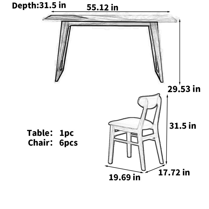 Hendry, 29.53"H x 55.12"L x 31.5"W