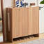 Rangement pour chaussures en bois massif Burlywood