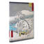 Sanchu Yamanaka In The Snow by Utagawa Hiroshige - Wrapped Canvas-55323920