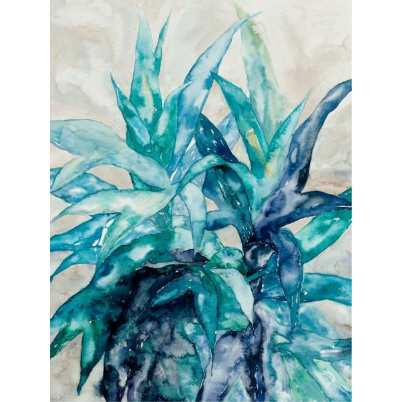 Last Summer I Print by Sara Brown, 32" H x 24" W x 1.5" D, Glass Coat