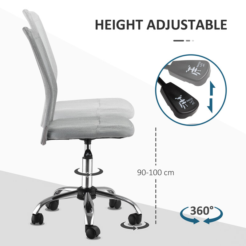 Sophronia Office Chair, Grey