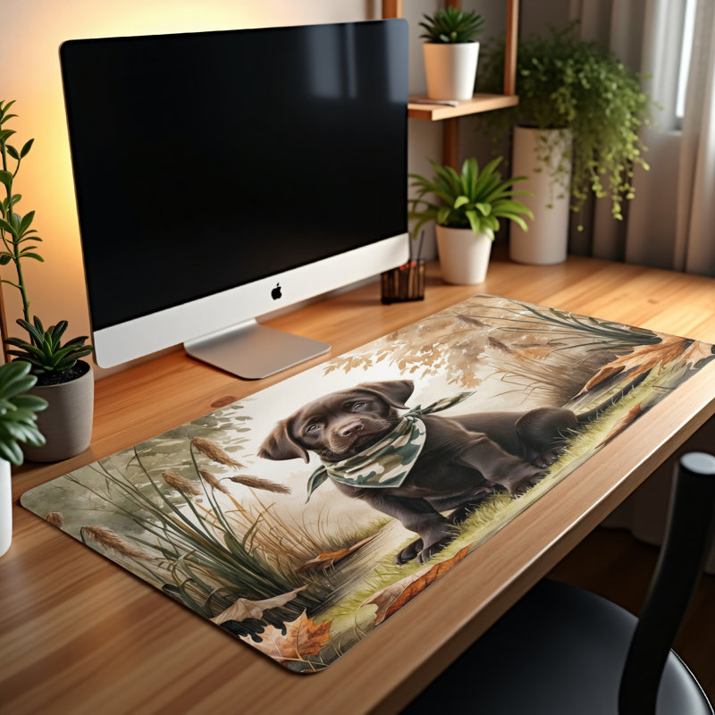 Polyester Desk Pad, 23.6x13.8