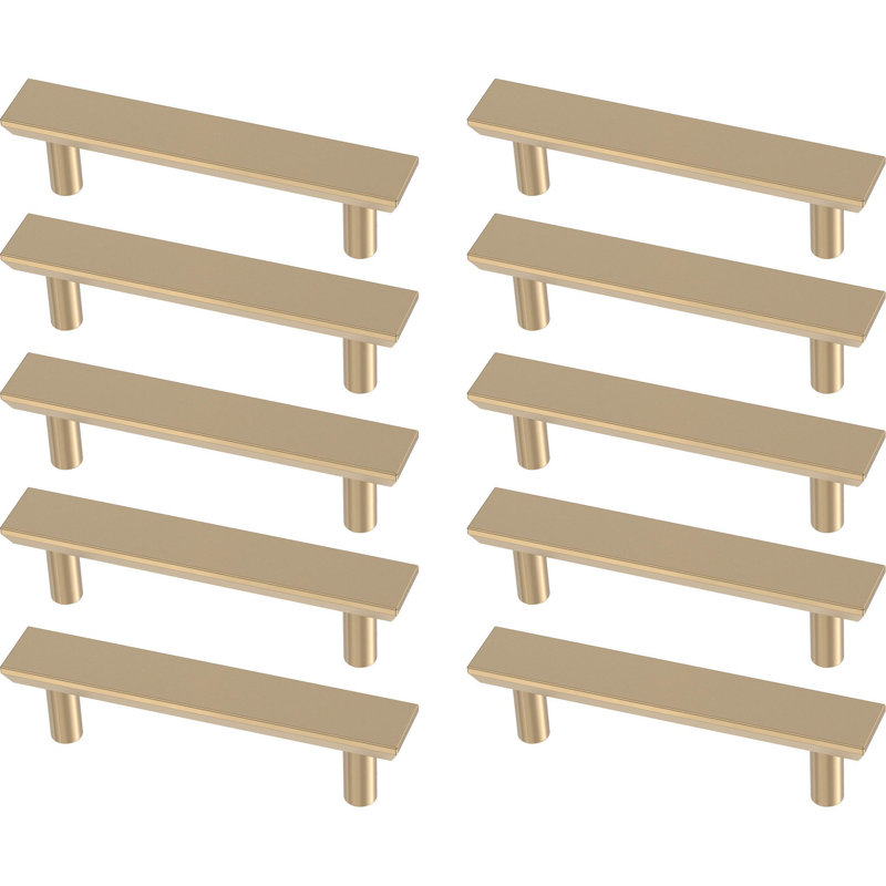 Simple Chamfered 3" Center Bar Pull Multipack, 3" Center to Center