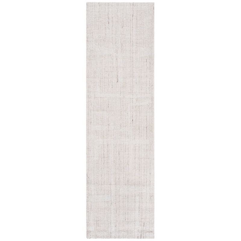 Galipeau Abstract Hand-Tufted Wool Pile Area Rug, Runner 2'3" x 8'