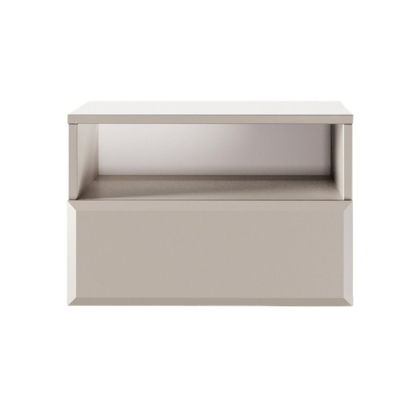 54cm W Manufactured Wood Bedside Table