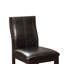 Chaise parsons rembourrée en cuir Myers Mathais