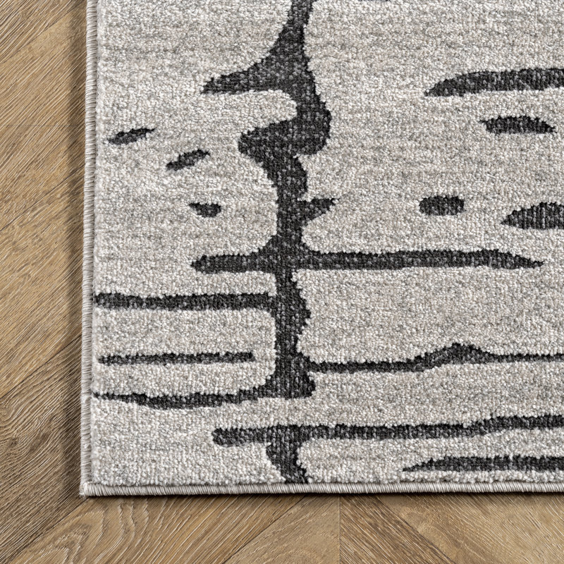 Ageeth Abstract Indoor Rug, Rectangle 5' x 7'5"