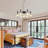 Eunise 7 - Light Glass Classic / Traditional Chandelier with Bulbs Included