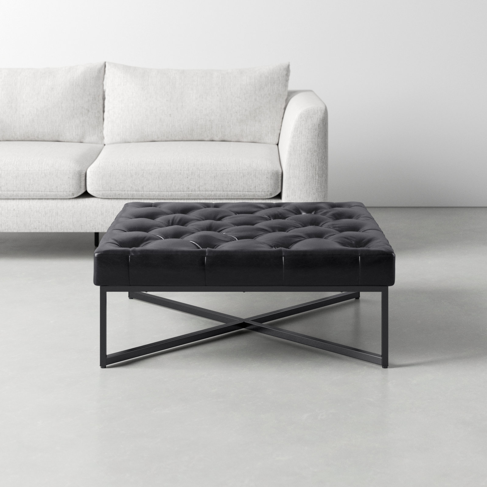 Braddock Cross Legs Coffee Table
