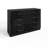 Brendle 8 Drawer Chest: 113cm Wide - High Gloss Front with Chrome Handles, Scratch Resistant.-483638689