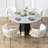 Uresti 17.75'' H Tufted Upholstered Metal Armchair-515900530-477132650