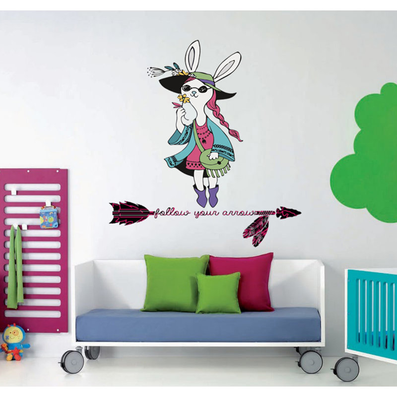 Wall Decal, 46" H x 46" W