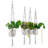 Sorbus 4 Pack Macrame Plant Hanger - Cotton Rope, Elegant for Home, Patio, Garden, Beige-1941465226
