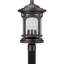 Tête de lanterne câblée à 1 lumière H 19 po Fairfax-27033607