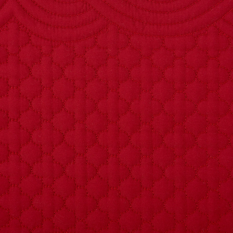 Aricin Geometric Table Runner, Red