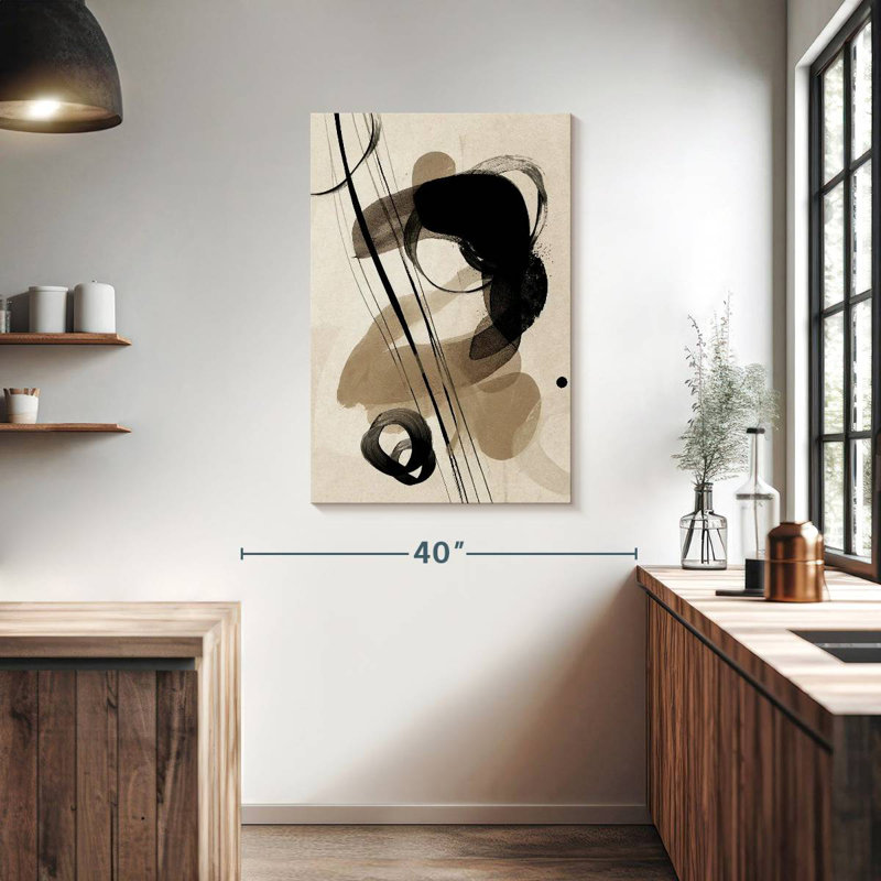 Avery Beige Earth Hues I, 39" H x 26" W