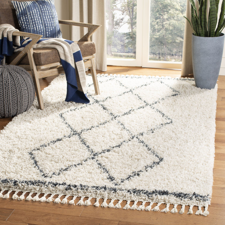 Casserly Pro Lux Shag 400 Performance Geometric Rug