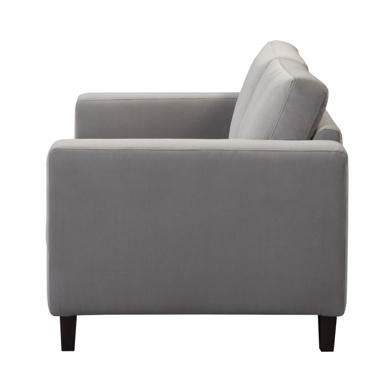 Latanyia 2 Seater Sofa, Gray, Black