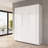 Maile High-Gloss Scratch-Resistant Murphy Bed with LED Lights and Built-In Charging Station-100095168