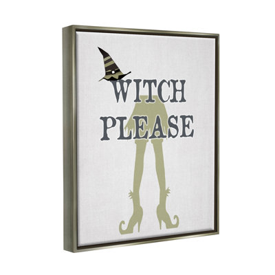 «Witch s'il vous plaît» par Lauren Rader - Impression sur toile