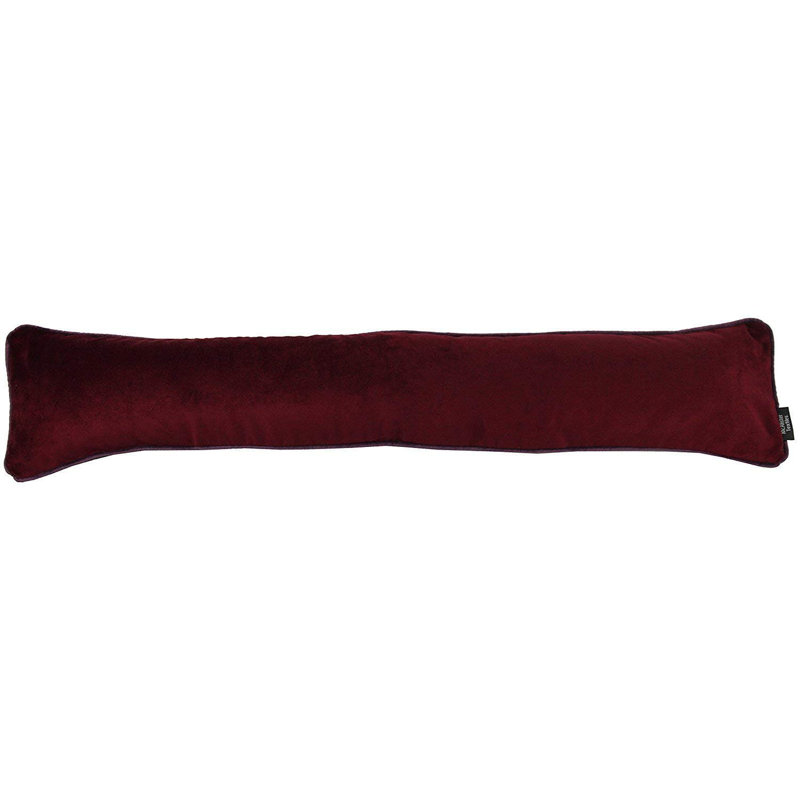 Farreli Fabric Draught Excluder, Wine Red