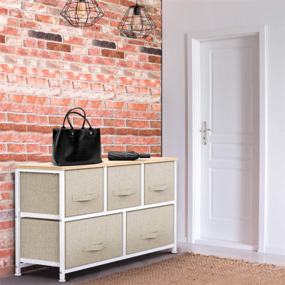 Dustina 5 Drawer Storage Drawer