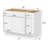 51'' Single Bathroom Vanity Base Only-93720775
