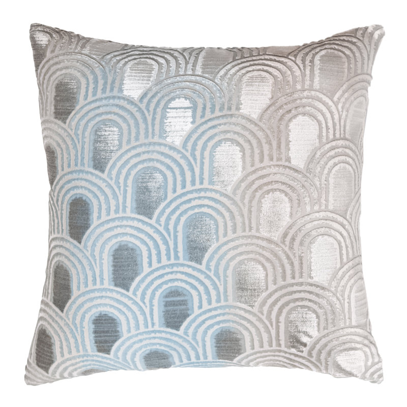 Endless Velvet Pillow Cover & Insert, Square 18", Robin's Egg