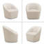 Fauteuil pivotant Boucle
