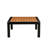 V Shape Coffee Table With 2 Two Ensemble - Aluminum Frame Convenient Sofas Obvious