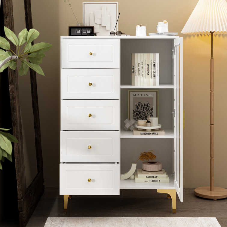 Everly Quinn Algomera Accent Cabinet