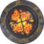 Alveiro Round Iron Fire Pit