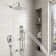 Calliope Retro Complete Shower System with Rough-in Valve