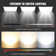 2-Pack 6000LM LED Flat Panel Lights, 50W 2X4 FT Colour Temperature Adjustable Surface Mount Ceiling Fixture