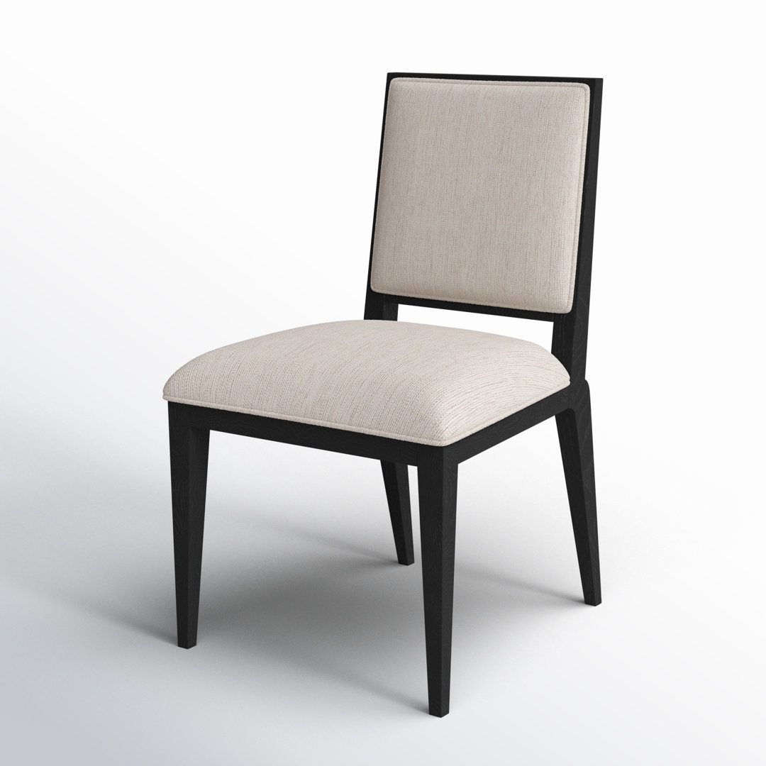 Wykoff 19'' H Upholstered Side Chair (Set of 2) Ebern Designs Leg