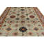 Tapis tribal Kazak 9 x 12 gris et multicolore