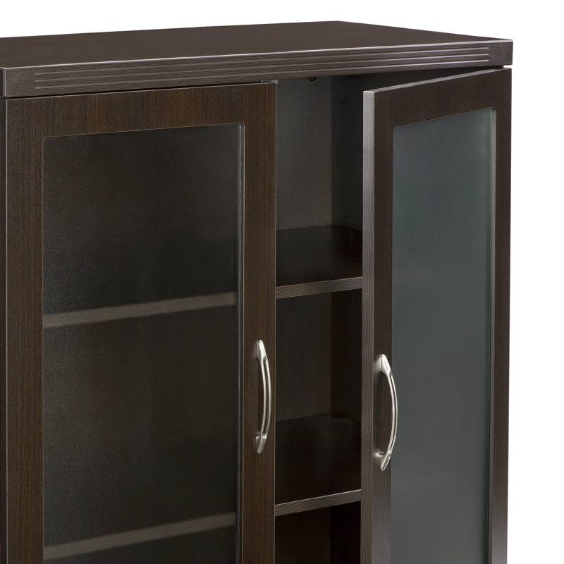 Aberdeen 2 Door Accent Cabinet, Mocha