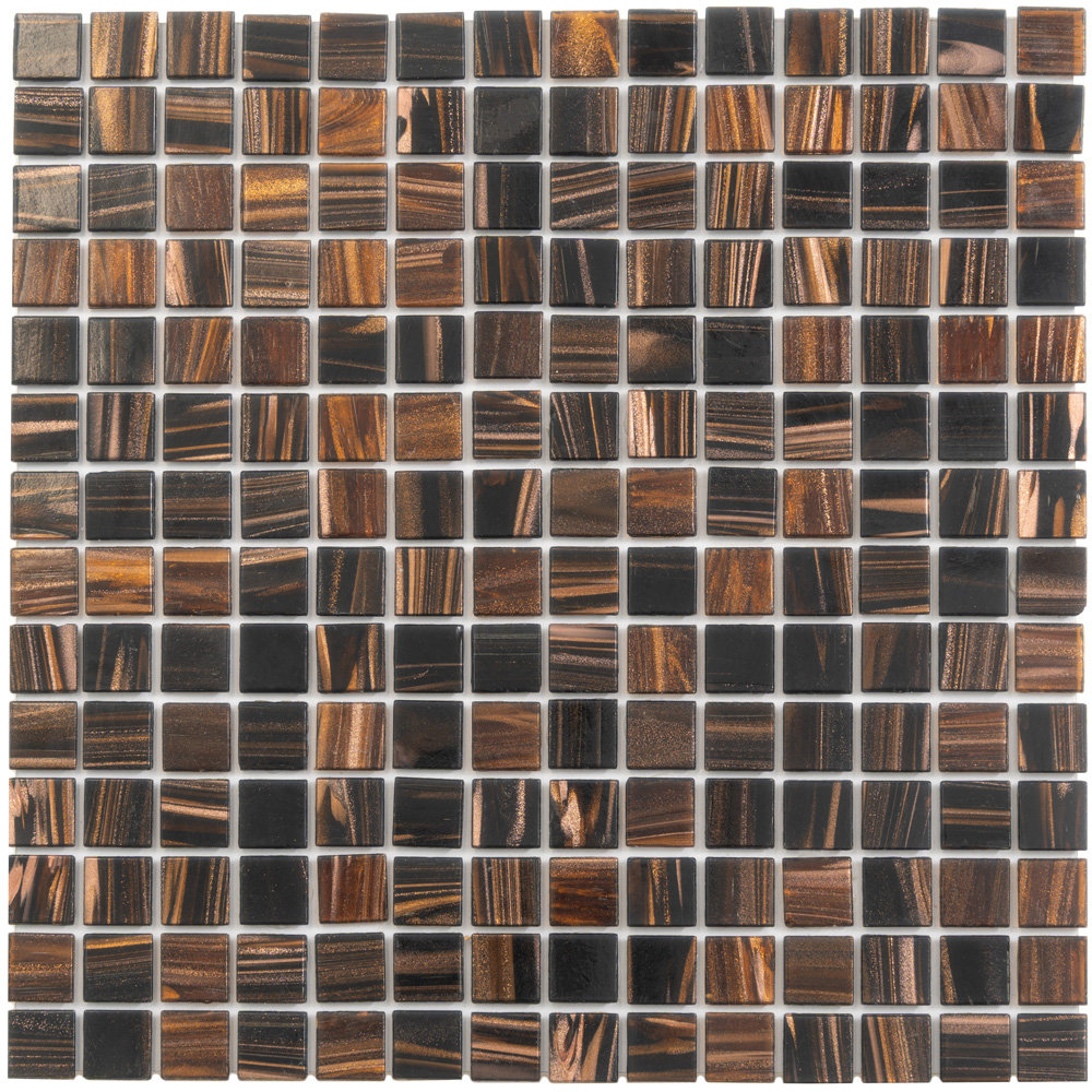 Mingles 0.8" x 0.8" Glass Grid Mosaic Wall & Floor Tile  Apollo Tile