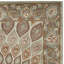 Tapis oriental gris / bleu en laine / coton / latex touffeté à la main Gideon-19265672