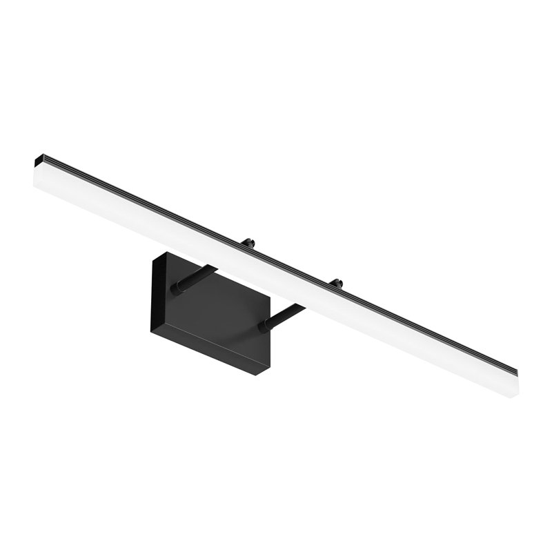 Éclairage pour meuble-lavabo à DEL 31,5 po, Noir