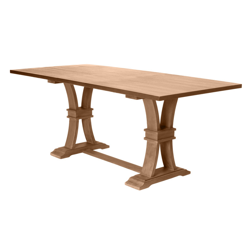 Noemi Extendable Dining Table, Rustic