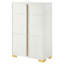 Commode blanche à 5 tiroirs-870137869