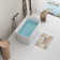 49" Acrylic Freestanding Rectangular Soaking Bathtub With Chrome Overflow And Drain