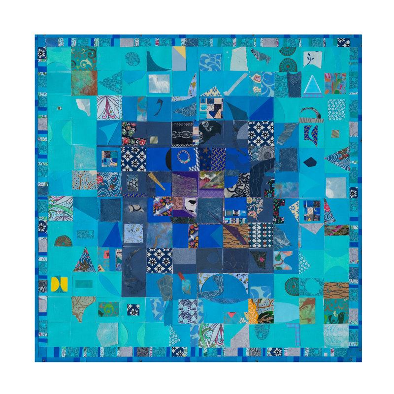 «Imaginarium Aquarium» sur toile, H 35 po x l 35 po