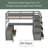 Graclynn Kids Twin Loft Bed with Drawers-1705300741