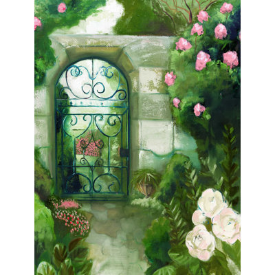 Garden Path - Impression sur toile tendue