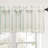 Mudge Farmhouse Striped Linen Double Layer Thermal Insulated Room Darkening  Window ValancesRod Pocket Vertical Striped Kitchen Valance for Bathroom-1787118089-1792147991