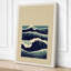 Mountain Meets Sea Japandi - Wrapped Canvas-1883629256-1883629262